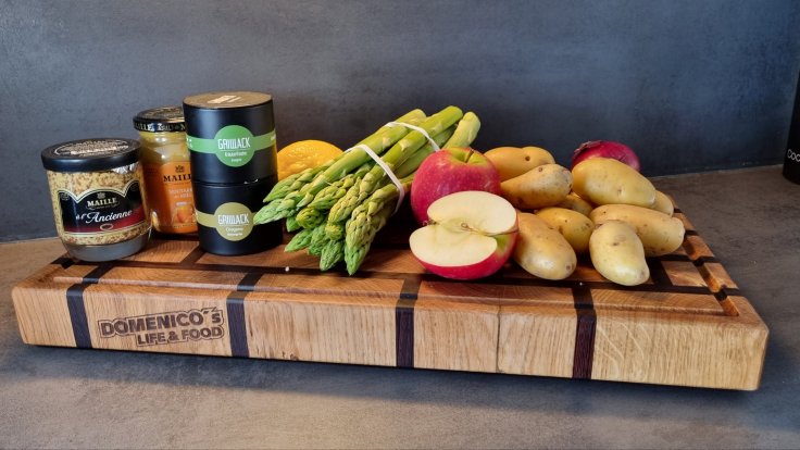 Rezept: Spargelsalat mit Honig – Senf&nbsp;Dressing